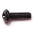 Midwest Fastener #10-32 x 3/4 in Phillips Pan Machine Screw, Black Oxide Steel, 20 PK 33173